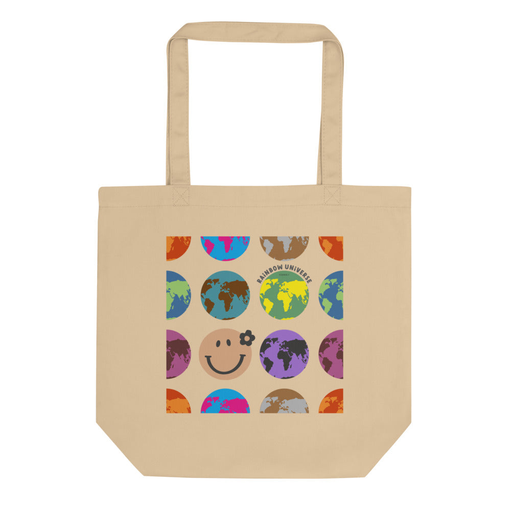 Original Globe Tote Bag / オリジナル地球儀トートバッグ – Rainbow