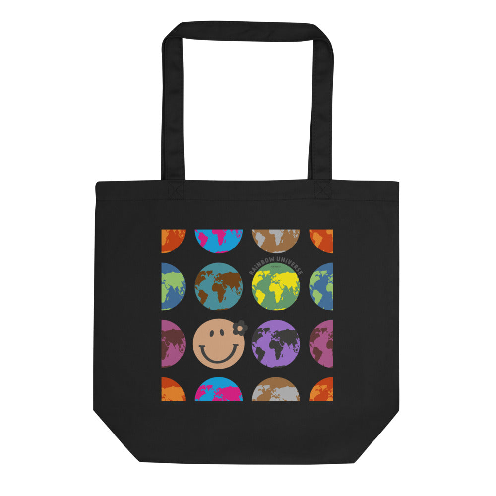 Original Globe Tote Bag / オリジナル地球儀トートバッグ – Rainbow