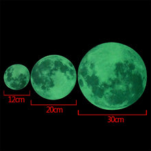 画像をギャラリービューアに読み込む, 12/20/30cm Luminous Moon Glow Sticker / 夜光ステッカー月デザイン 12cm, 20cm, 30cm,
