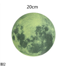 画像をギャラリービューアに読み込む, 12/20/30cm Luminous Moon Glow Sticker / 夜光ステッカー月デザイン 12cm, 20cm, 30cm,
