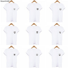 画像をギャラリービューアに読み込む, 9 types  t shirt women / ニコちゃんTシャツ９デザイン女性用

