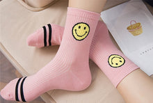 画像をギャラリービューアに読み込む, Sweet Smiley female socks  / スマイリーフェイス靴下女性用
