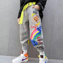 画像をギャラリービューアに読み込む, Rainbow Niko pants for kids / ニコちゃんレインボーパンツ子供用
